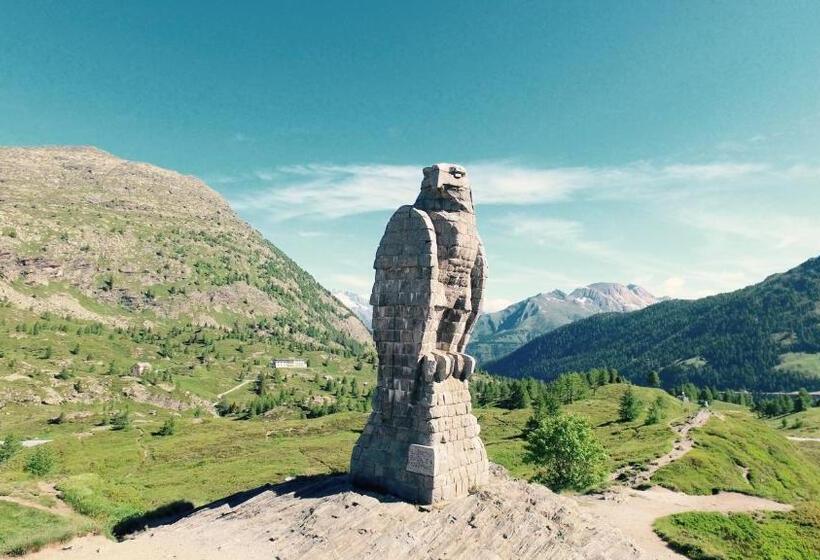فندق صغير Gruppenhaus Im Walliser Alpstyle