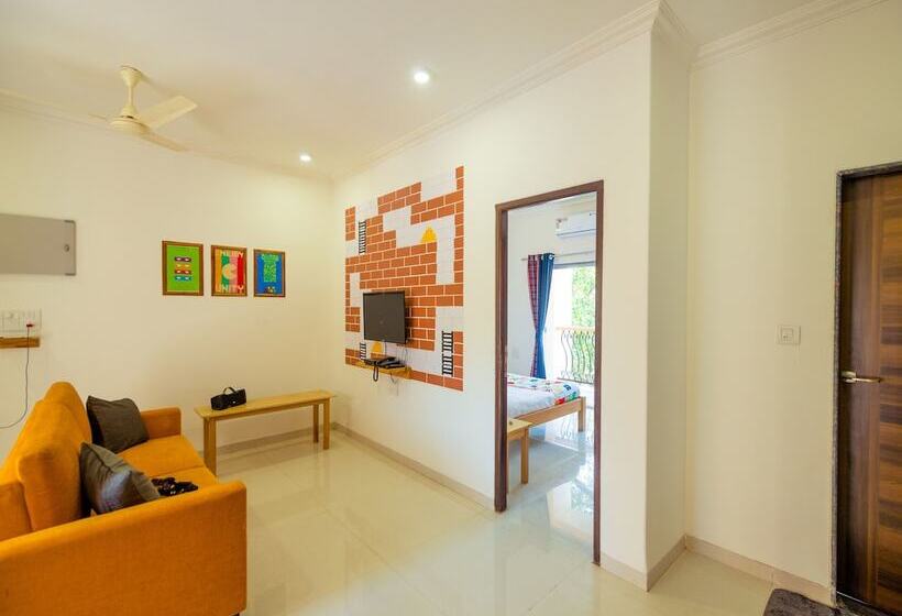 펜션 Nostalgic 2bhk Abode In Siolim, Goa