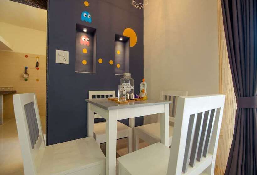 펜션 Nostalgic 2bhk Abode In Siolim, Goa