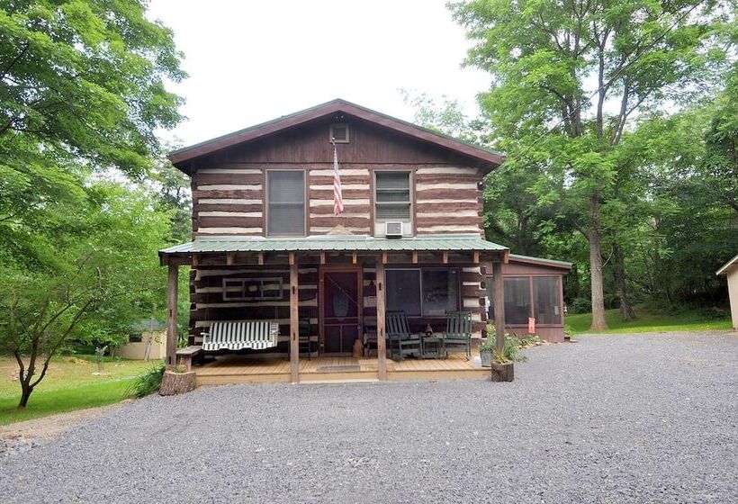 Pondview Cabin   Log Cabin Retreat
