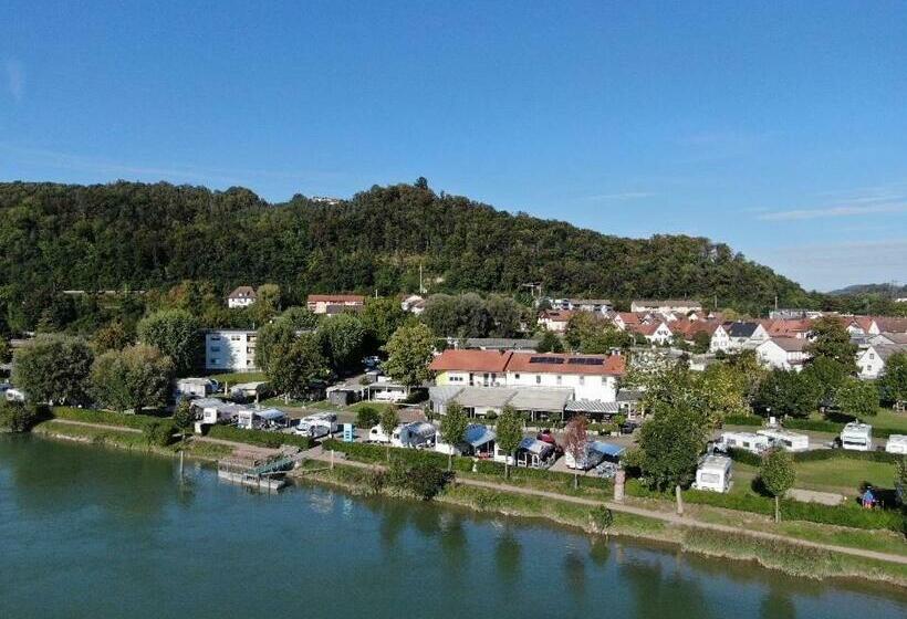 민박 Rhein Camping Waldshut