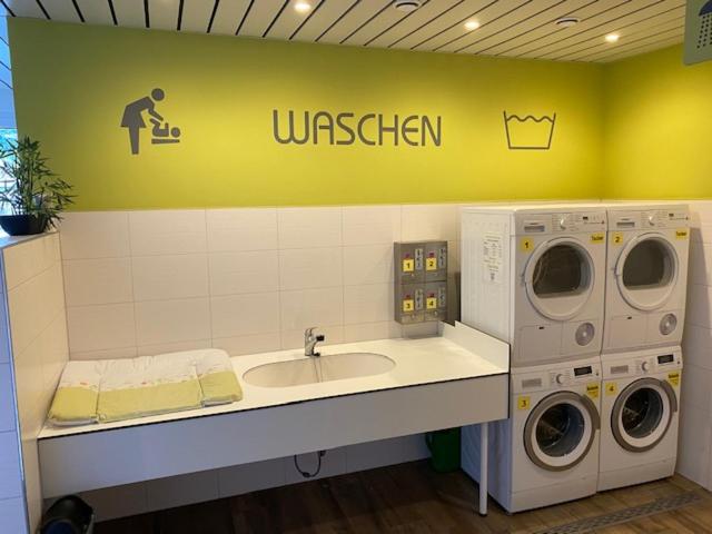 민박 Rhein Camping Waldshut