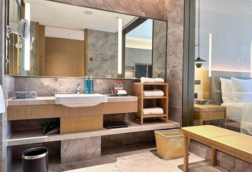 בית מלון כפרי Doubletree By Hilton Lingshui Hot Spring