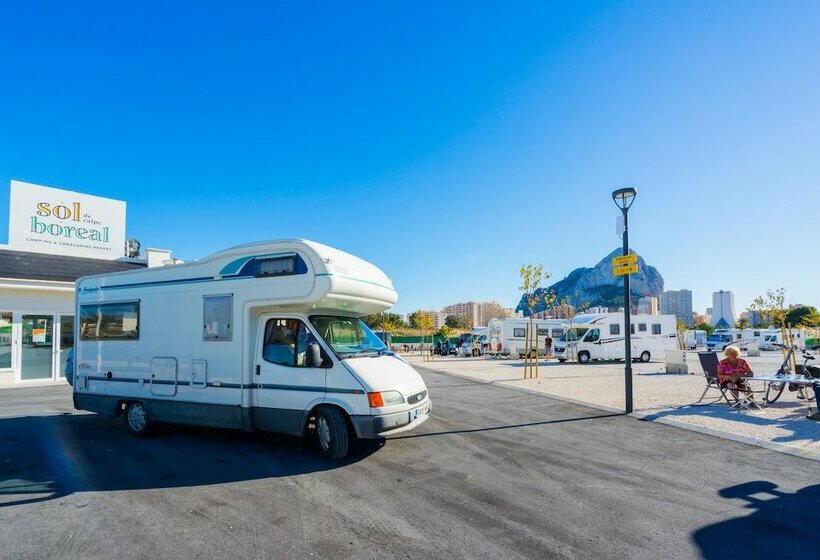 هتل Camping Sol De Calpe Boreal   Caravan Park