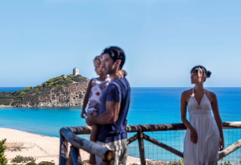 Отель Baia Di Chia Resort Sardinia, Curio Collection By Hilton