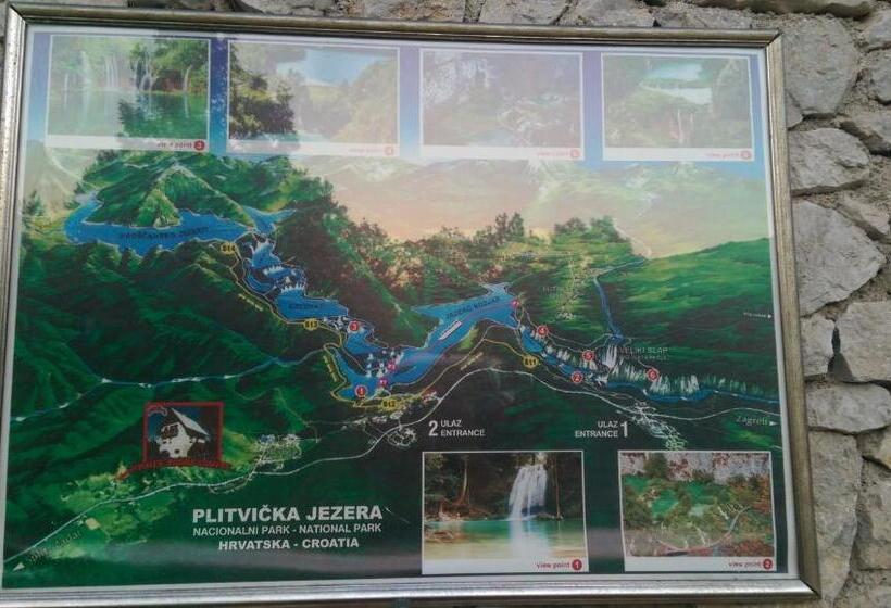 بنسيون Apartments And Rooms With Parking Space Jezerce, Plitvice   17768