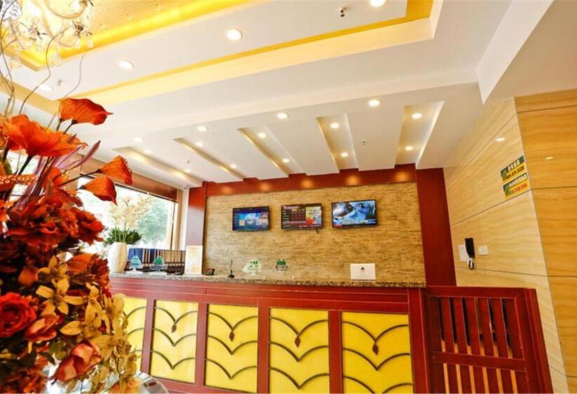 בית מלון כפרי Greentree Inn Shandong Laiwu Bus Station Express