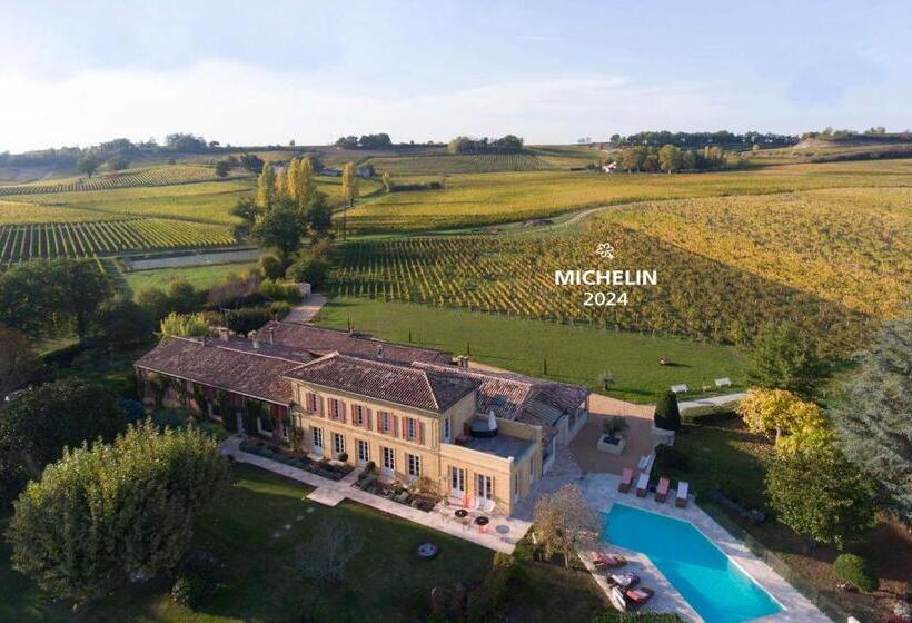 مبيت وإفطار Chateau Du Palanquey & Spa