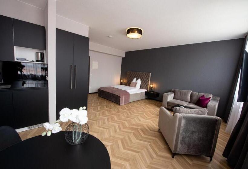 ホテル V Business Appartments Stuttgart Magstadt