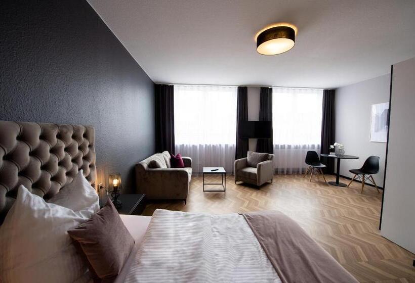 ホテル V Business Appartments Stuttgart Magstadt