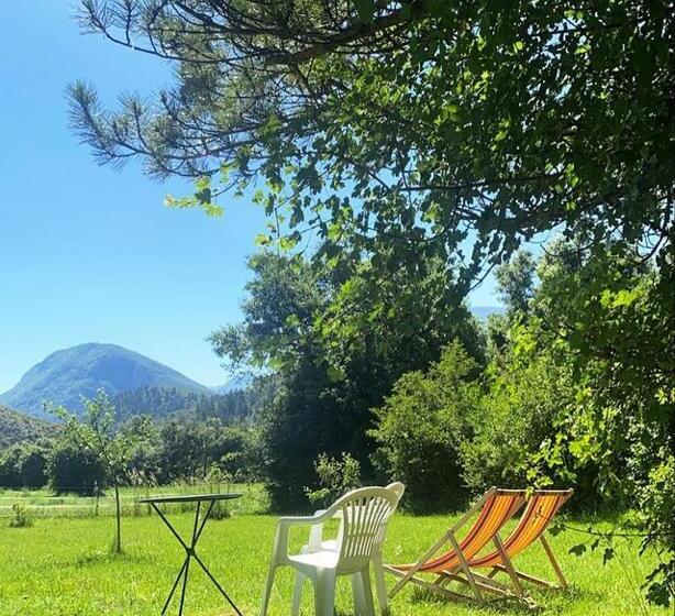 צימר Le Moulin De La Viorne, Gîte Modulable Avec Piscine En Haute Provence