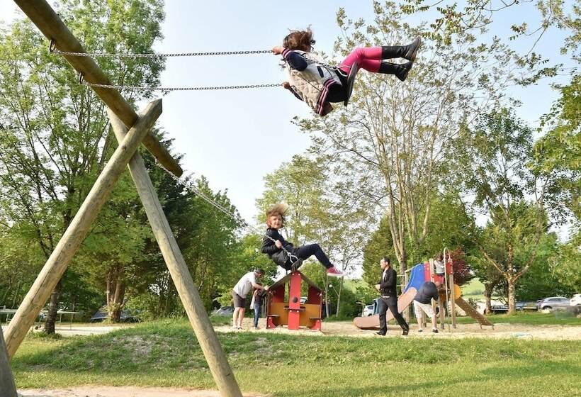酒店 Camping Le Petit Lion   Gites