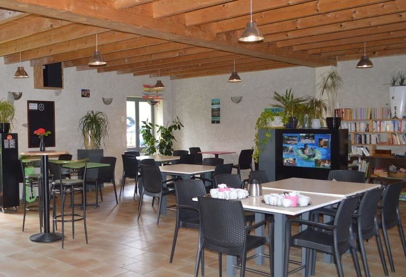 酒店 Camping Le Petit Lion   Lodges Bois