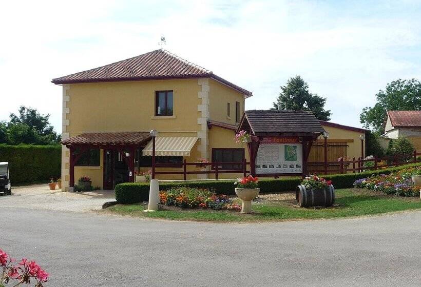 酒店 Camping Les Poutiroux   Mobilhome