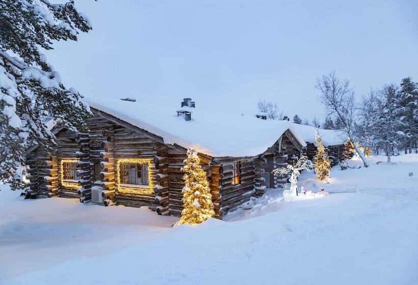 هتل Kuukkeli Log Houses Teerenpesä