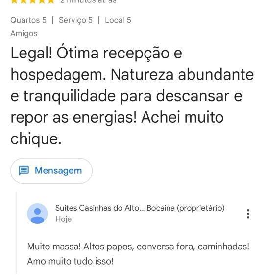 بنسيون Suítes Casinha Do Alto Da Bocaina