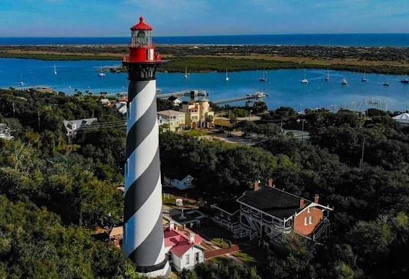 בית מלון כפרי Ocean Sands Beach Boutique Inn 1 Acre Private Beach St Augustine Historic 2 Miles Shuttle With Downt
