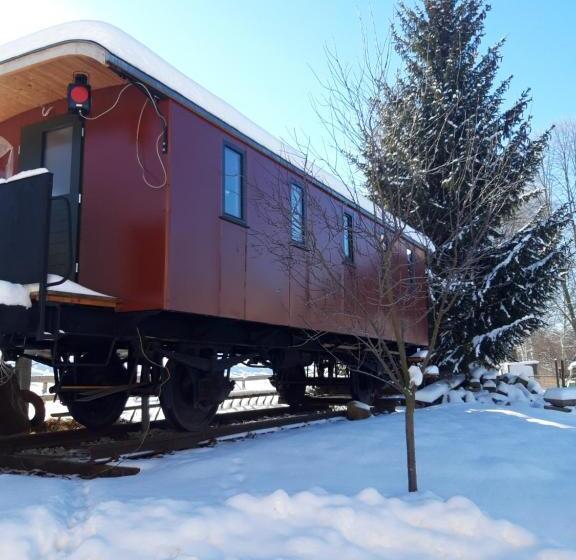 ベッドアンドブレックファースト Eisenbahnromantik Im Urlaub