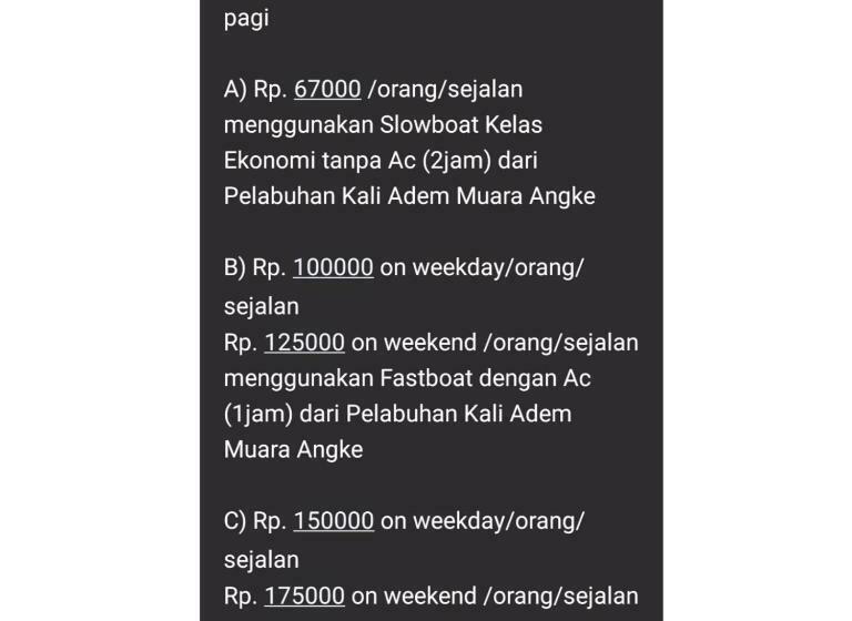 پانسیون Pari Solata Seaview Homestay Syariah