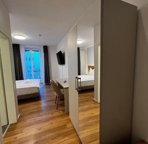 旅馆 Smartroom Hotel Rössli Hunzenschwil