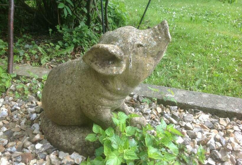 ペンション Au Fond Du Jardin Maison D'hôtes