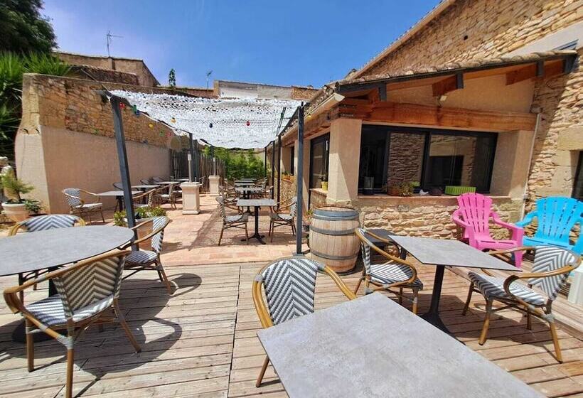 酒店 Logis Hôtel Restaurant Le Clos Des Capitelles