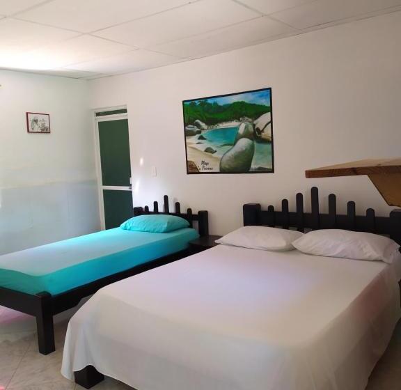 פנסיון Hostal Recuerdos Del Tayrona