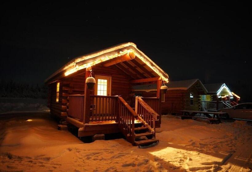 مبيت وإفطار Alaska Log Cabins On The Pond