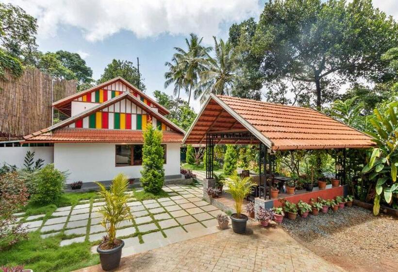 منتجع Stayvista At Serene Valley With Bonfire & Badminton