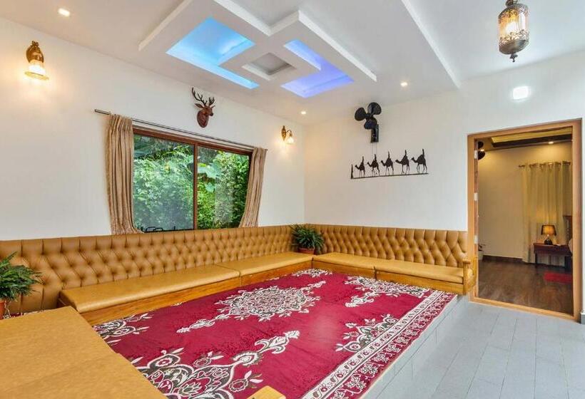 منتجع Stayvista At Serene Valley With Bonfire & Badminton