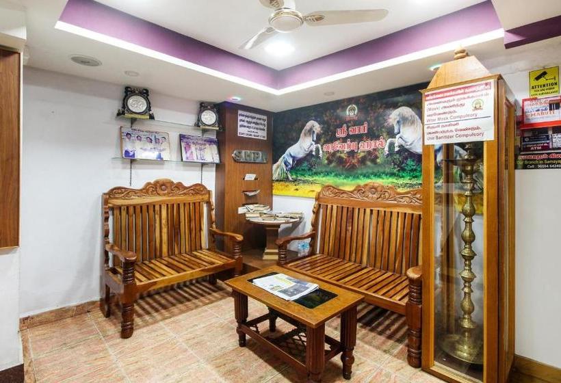 فندق Spot On 76893 Sri Maruti Pilgrims House Srirangam