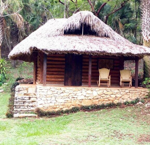 پانسیون Room In Lodge   Sierraverde Huasteca Potosina Cabins Palo De Rosa