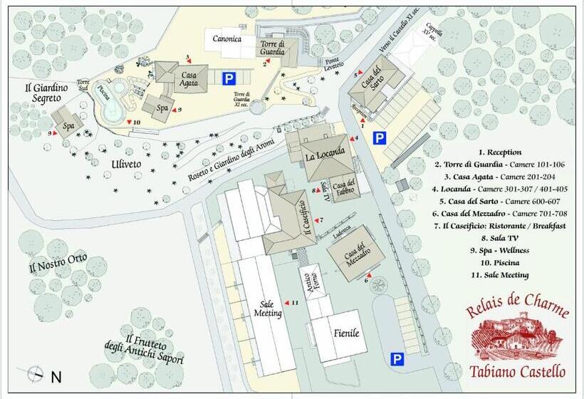 هتل Antico Borgo Di Tabiano Castello Relais De Charme