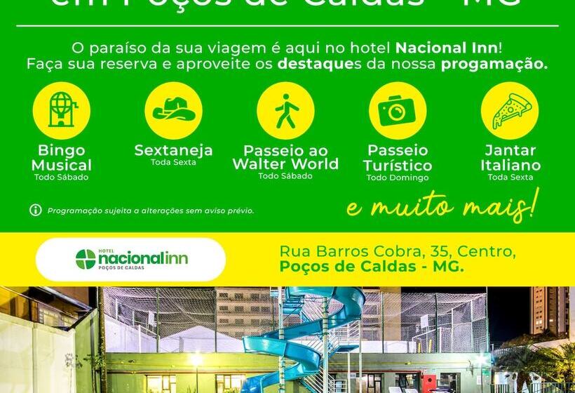 هتل Nacional Inn Poços De Caldas   Lazer Completo E Gastronomia No Centro