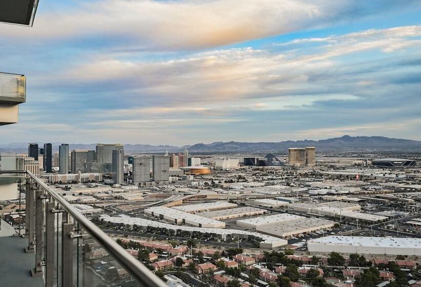هتل Stripviewsuites Two Bedroom Conjoined Suite At Palms Place