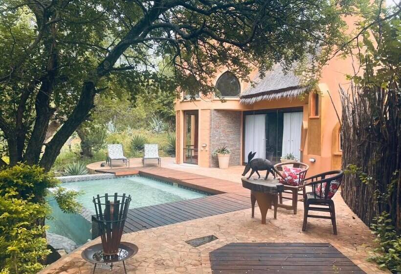ペンション Hippomoon Lodge Game Reserve