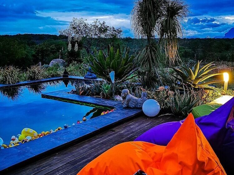ペンション Hippomoon Lodge Game Reserve