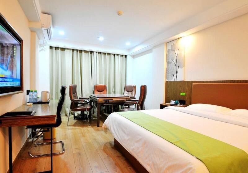 בית מלון כפרי Greentree Inn Haikou City Wuzhishan Road