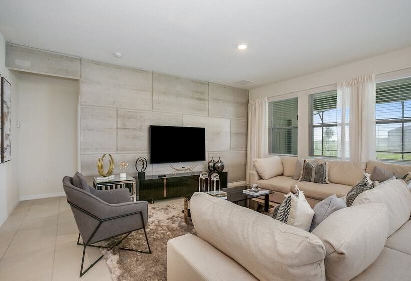 6bed 4ba Villa Game Room Pool Spa