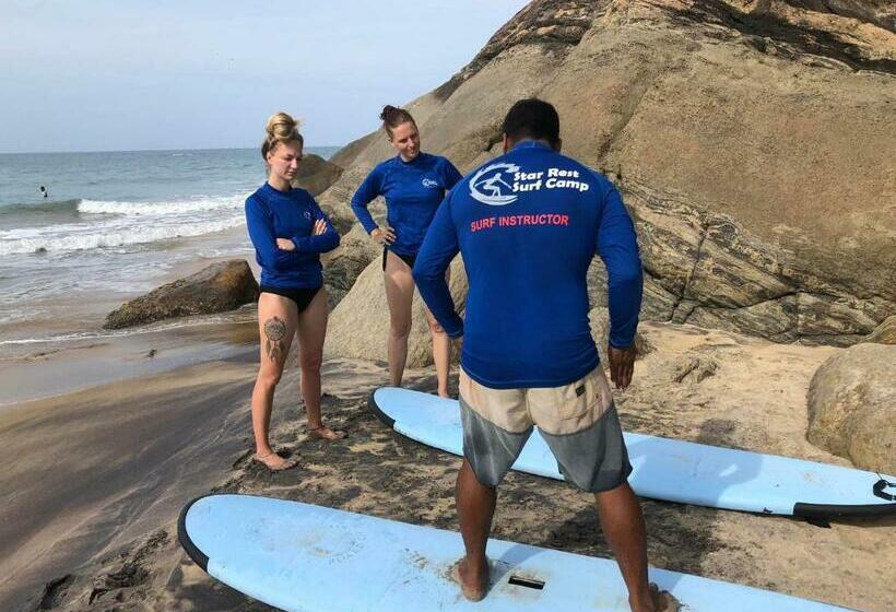 Отель Star Rest Surf Camp Arugambay