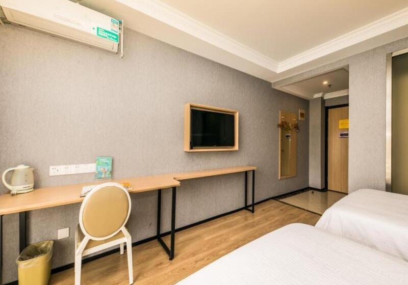 ホテル Greentree Inn Anhui Hefei Binhu New District Convension And Exhibition Center Wanquanhe Road Express