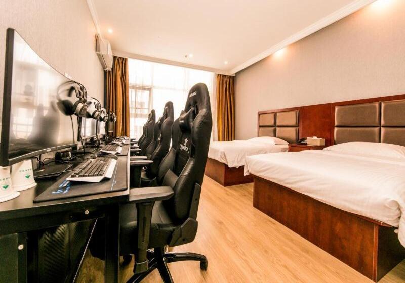 ホテル Greentree Inn Anhui Hefei Binhu New District Convension And Exhibition Center Wanquanhe Road Express