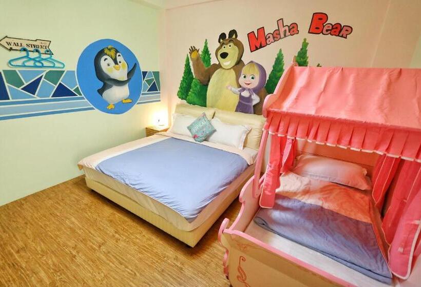 تختخواب و صبحانه 隨風旅行 親子包棟民宿