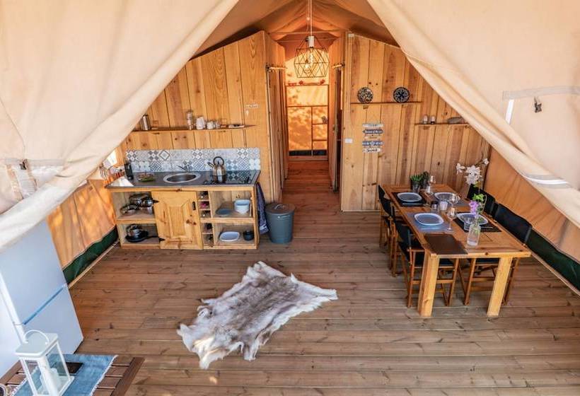 Safari Tent With Private Pool In Albufeira
