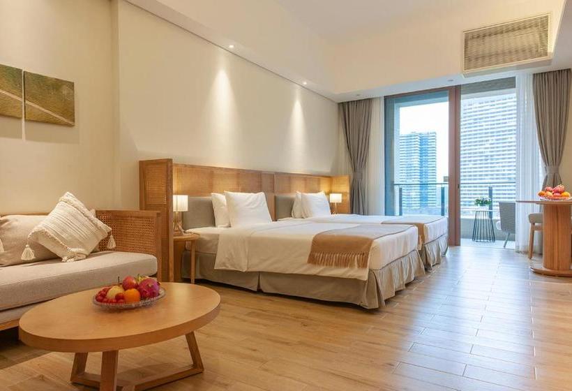 בית מלון כפרי Poly Jin Ting Bay Yu Jing Ge Seaview