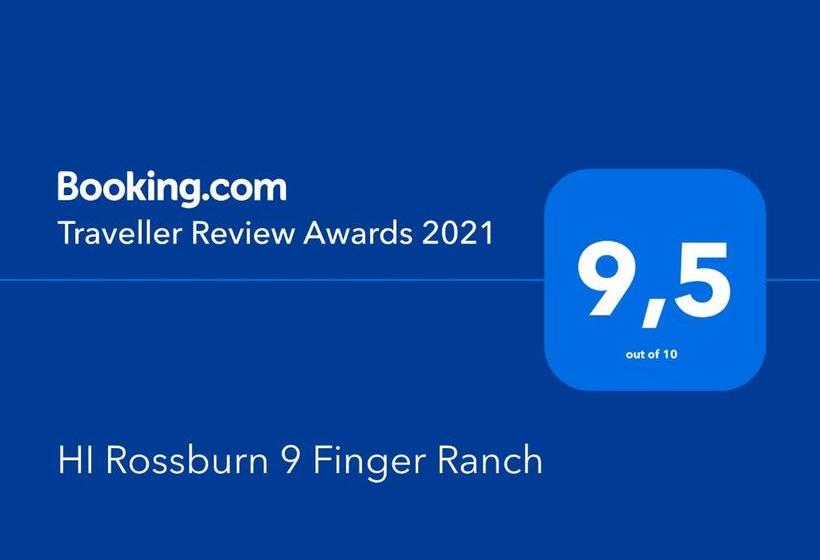הוסטל Hi Rossburn 9 Finger Ranch