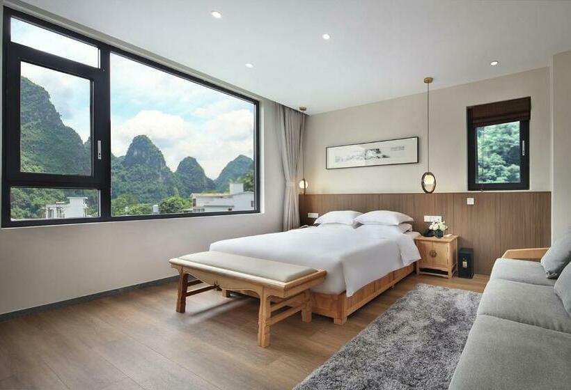 فندق Yangshuo Wonderland Lodge