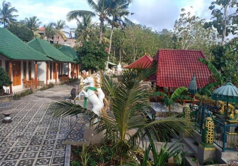 בית מלון כפרי Kubu Reot Taman Asri Villa