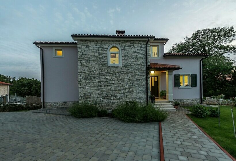 Modern And Luxury House, Situated On A Private Plot With Large Garden And Pool