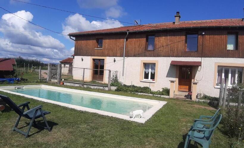 مبيت وإفطار La Ferme Du Bouton D Or